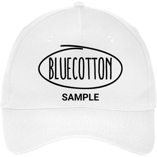 Sample image of CP86 Port & Company Five-Panel Twill Cap